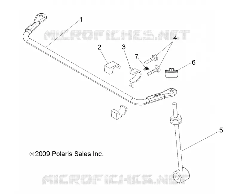 SUSPENSION TRASERA STABILIZER BAR