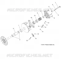 TREN, PRIMARY CLUTCH