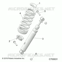 SUSPENSIÃ“N DELANTERA SHOCK MOUNTING