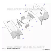 CARROCERÍA POSTERIOR CAB AND HEAT SHIELDS