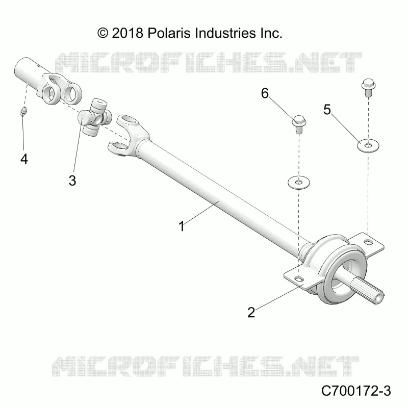 TREN, MID PROP SHAFT