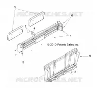 SWEATER BASKET, REAR ASIENTO BACK
