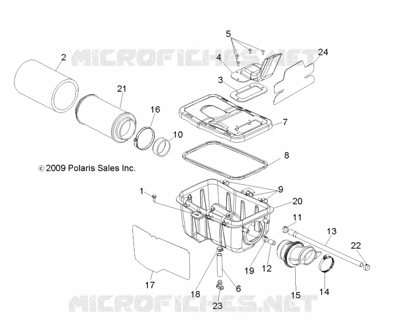 MOTOR, TOMA DE AIRE SYSTEM