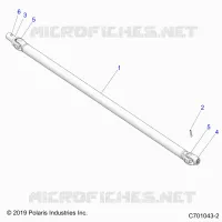 TREN, FRONT PROP SHAFT