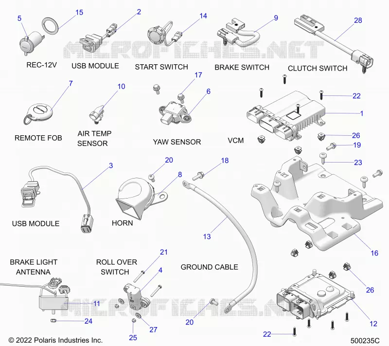 ELECTRICA, COMPONENTS 1