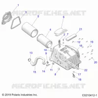 ENGINE, TOMA DE AIRE