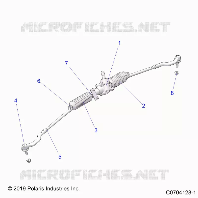 GOBIERNO, RACK AND PINION