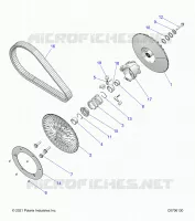 TREN, SECONDARY CLUTCH