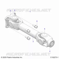 DRIVE TRAIN, PROP EJE TRASERO