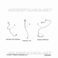 ELECTRICA, GPS HARNESS AND ANTENNA