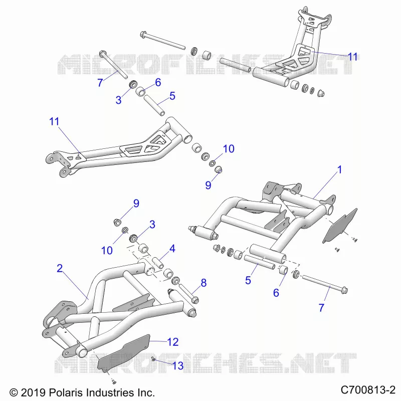 SUSPENSION TRASERA CONTROL ARMS