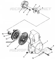 ARRANQUE DE RETROCESO ASSEMBLY 500 EFI 0942774 and  EFI SKS 0942574 (49274127410041)