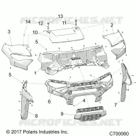 CAPUCHA AND FRONT FACIA