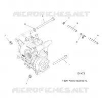 TREN, REAR, GEARCASE MOUNTING
