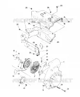 VENTILADOR CAJA AND ARRANQUE DE RETROCESO  SuperTrak (4917131713027A)