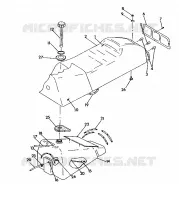 ASIENTO/TANQUE DE GAS ASSEMBLY 500 XLT (4921662166003A)