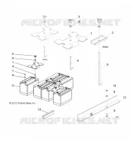 ELECTRICA, BATTERIES AND HOLD DOWN