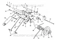 TRASERO ARM PAR TRAIL 0972761 and EUROPEAN TRAIL E972761 (4938313831C008)