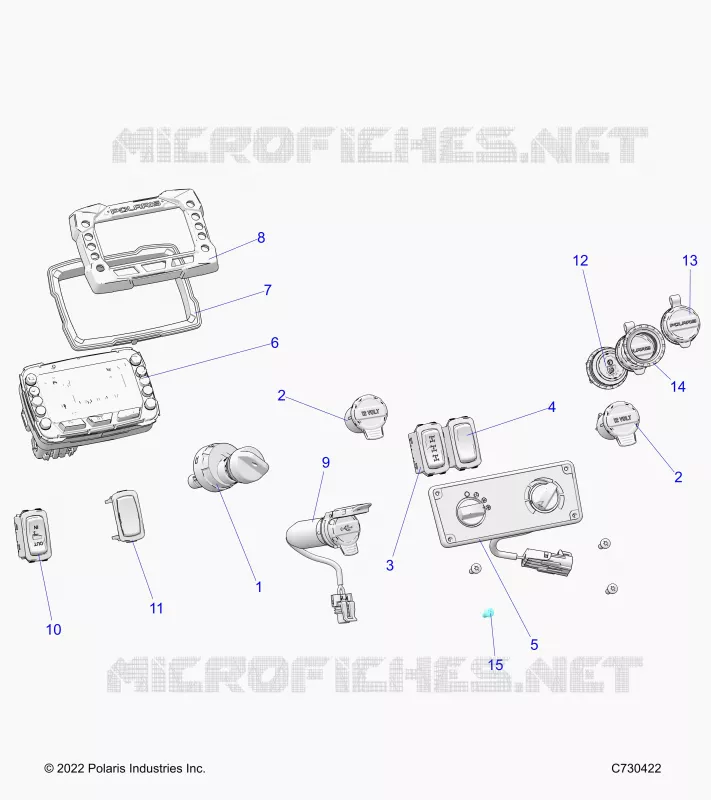 ELECTRICA, DASH INSTRUMENTS