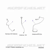 ELECTRICA, GPS HARNESS AND ANTENNA