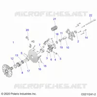TREN, PRIMARY CLUTCH