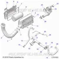 ENGINE, TOMA DE AIRE SYSTEM