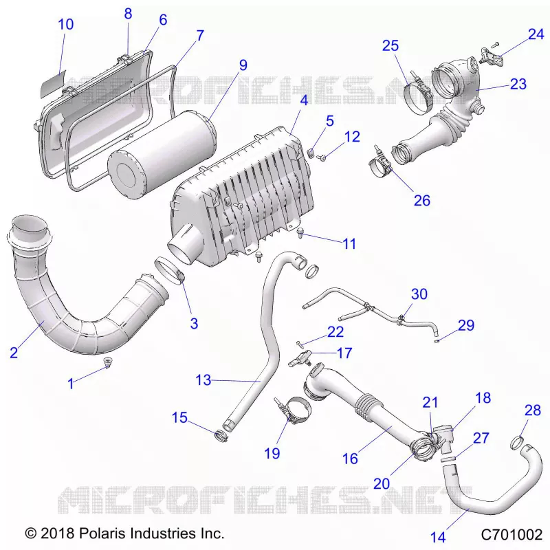 ENGINE, TOMA DE AIRE SYSTEM