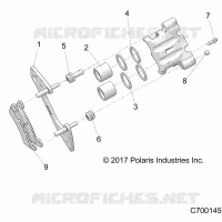 FRENO TRASERO CALIPER