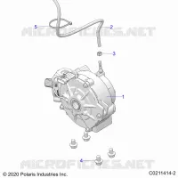 TREN, FRONT GEARCASE MOUNTING