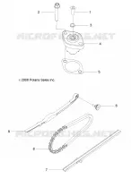 MOTOR, TENSIONER, CAM CADENA
