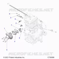 ENGINE, CUERPO DE MARIPOSA AND FUEL RAIL