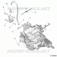 TREN, MAIN GEARCASE MOUNTING