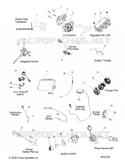 ELECTRICA, SWITCHES, SENSORS AND COMPONENTS