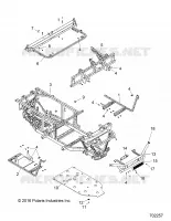 CHASIS, FRAME AND FRONT BUMPER