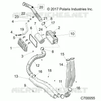 ENGINE, TOMA DE AIRE SYSTEM