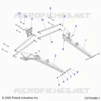 SUSPENSION TRASERA CONTROL ARMS