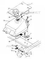 MONTAJE DEL DEPÓSITO DE COMBUSTIBLE Trail Boss W948527 (4926822682A010)