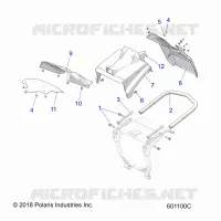 PARACHOQUE, REAR AND CLOSEOFF