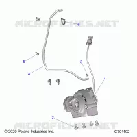 TREN, FRONT GEARCASE MOUNTING