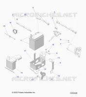 ELECTRICA, BATTERY BOX ASM.