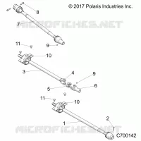 TREN, FRONT, MID, REAR PROP SHAFT