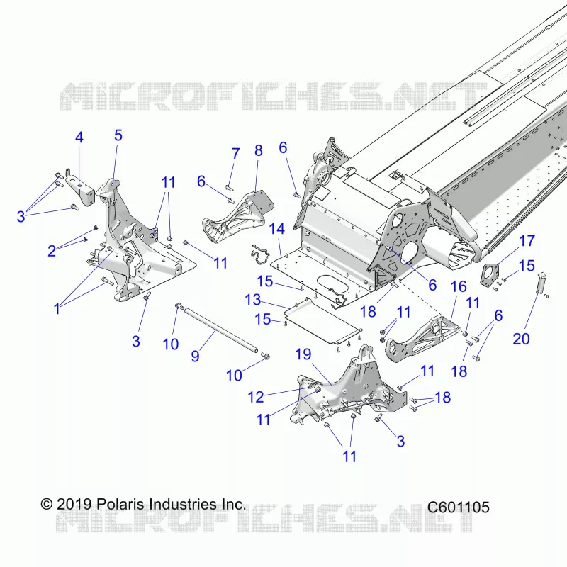 CHASIS, BULKHEAD ASM.