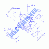 Montaje de la transmisión   R06RD68AA/AB/AC/AD/AE/AF (4999202219920221B05) para Polaris RANGER XP 4x4 700 2006
