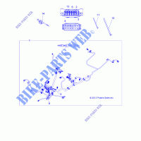 Cables principal ARNÉS   A14MH5EFJ/EFK (49ATVHARNESS14SP570EPSF) para Polaris SPORTSMAN 570 EFI EPS FOREST 2014