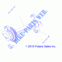 MOTOR, BALANCER   R13XT9EAL (49RGRBALANCER11RZR875) para Polaris RZR 4 XP JAGGED X 2013