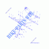 El par entre ARM   S15CT5BEL/BSL/BSM (49SNOWFTA14550144) para Polaris INDY 2015
