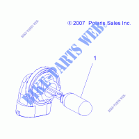 BOMBILLAS   A11LB27AA (49ATVBULBS08SP300) para Polaris HAWKEYE 2011