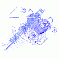 MOTOR, CAMCADENA AND TENSIONER   V02CB16/ALL OPCIONES (4976347634C14) para Polaris V92C STANDARD CRUISER 2002