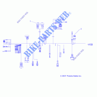 Mazo de cables   A09BA50FA (49ATVHARNESS08SCRAM) para Polaris SCRAMBLER 2X4 INTL 2009