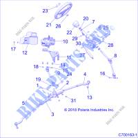 GOBIERNO   Z19VPL92AK/BK/AR/BR/AM/BM (C700163 1) para Polaris RZR XP 4 TURBO S 2019